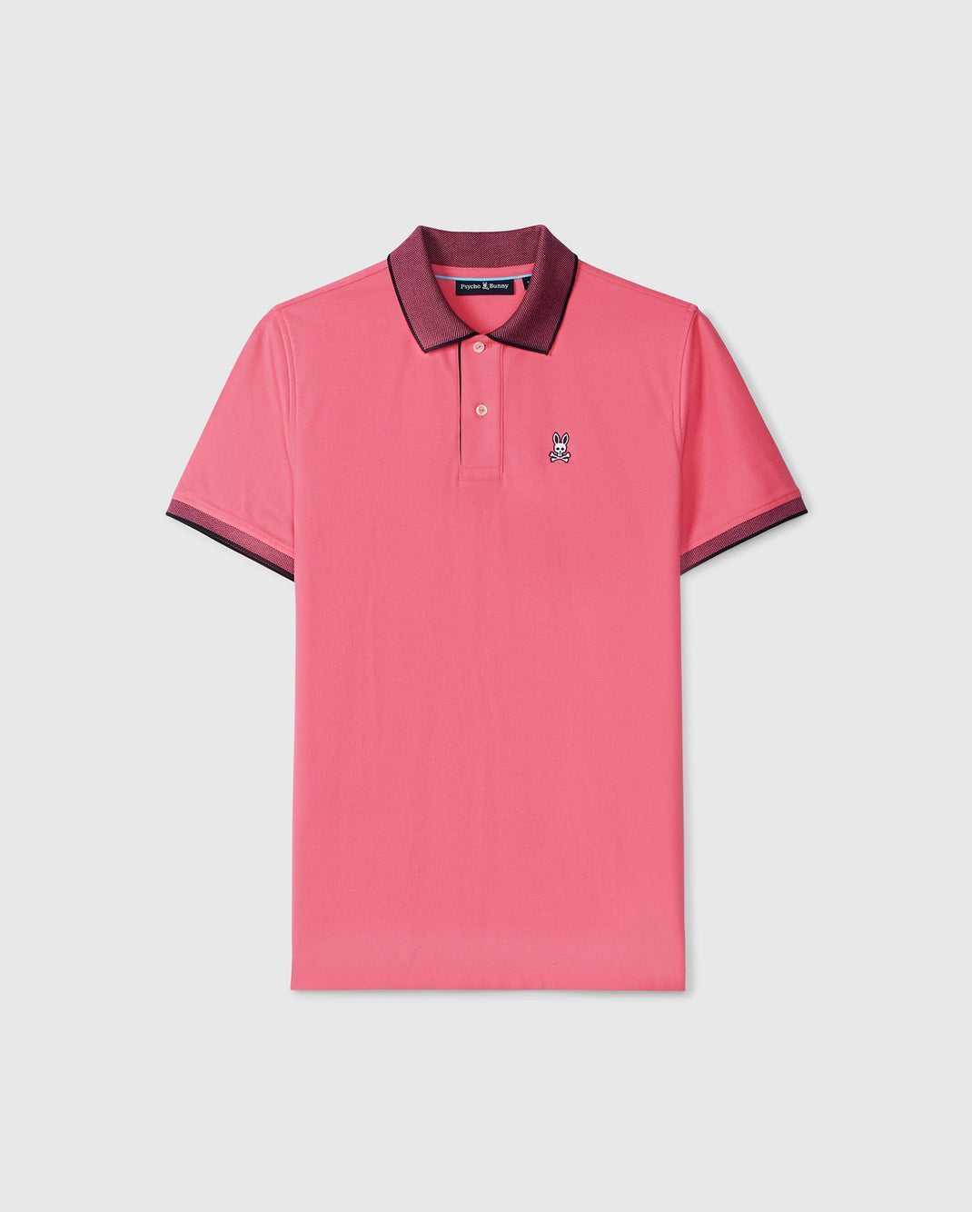 Polos Psycho Bunny Southport Pique Polo Shirt Rose Homme | QWU-38083674